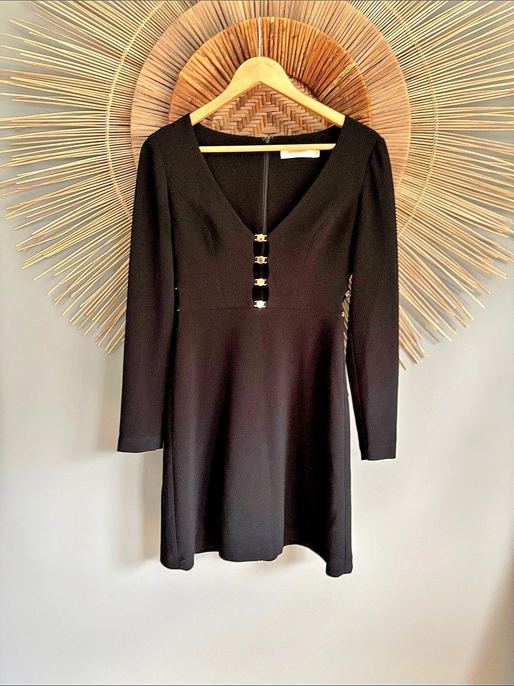 Zimmermann Black Mini Dress Size 0